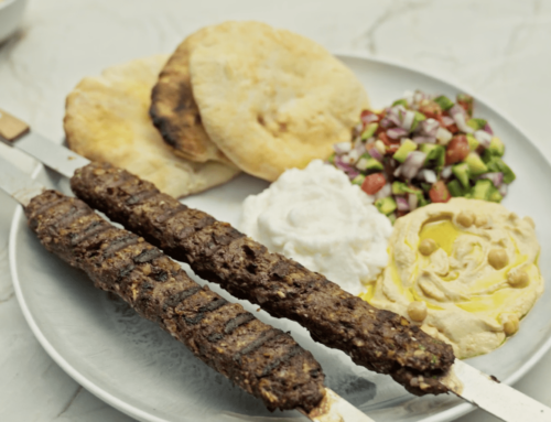 Jet Tila’s Mediterranean Kefta Kabobs